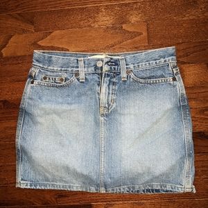 GAP DENIM MINI SKIRT
